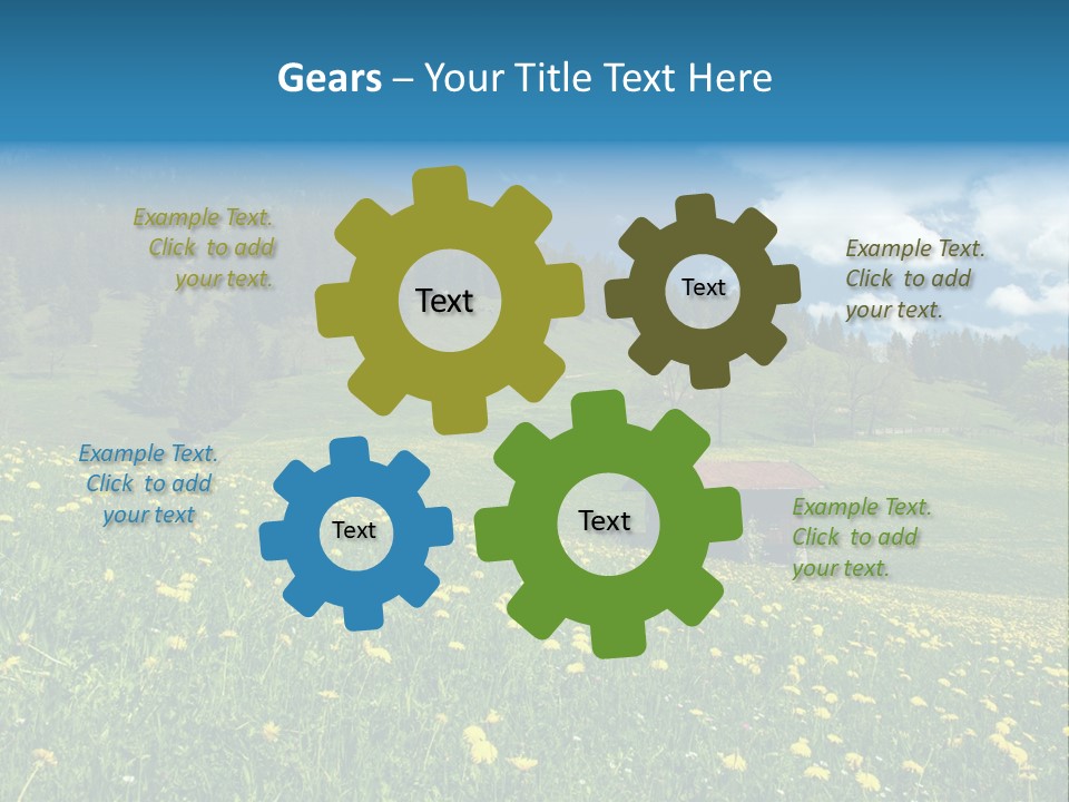 Countryside Nature Hike PowerPoint Template