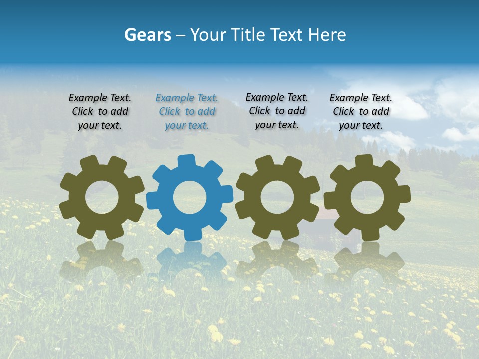 Countryside Nature Hike PowerPoint Template