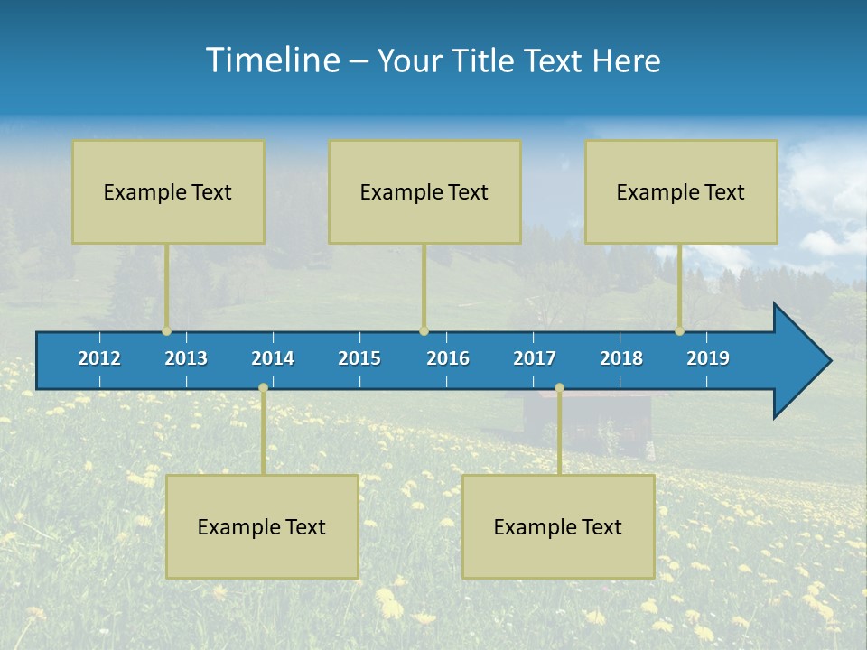 Countryside Nature Hike PowerPoint Template