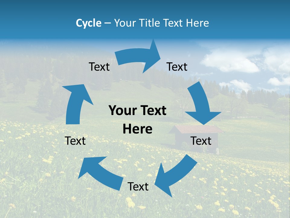 Countryside Nature Hike PowerPoint Template