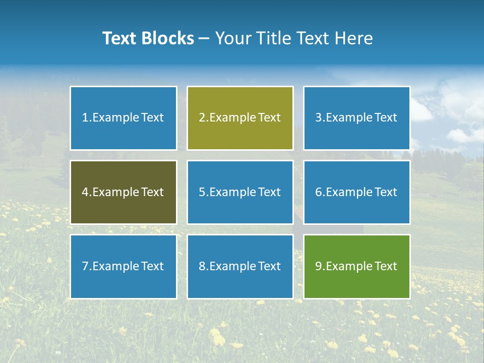Countryside Nature Hike PowerPoint Template