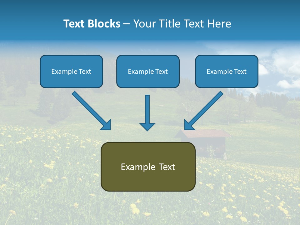Countryside Nature Hike PowerPoint Template