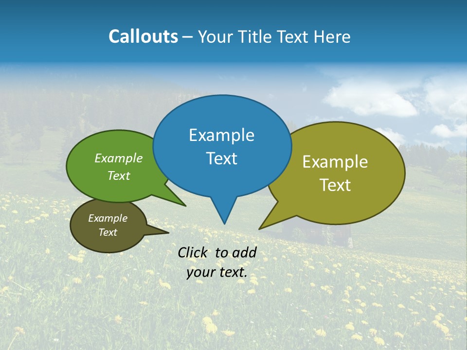 Countryside Nature Hike PowerPoint Template