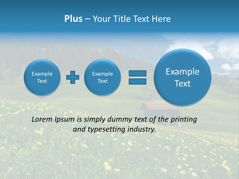 Countryside Nature Hike PowerPoint Template