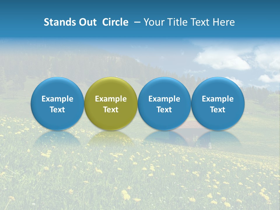 Countryside Nature Hike PowerPoint Template