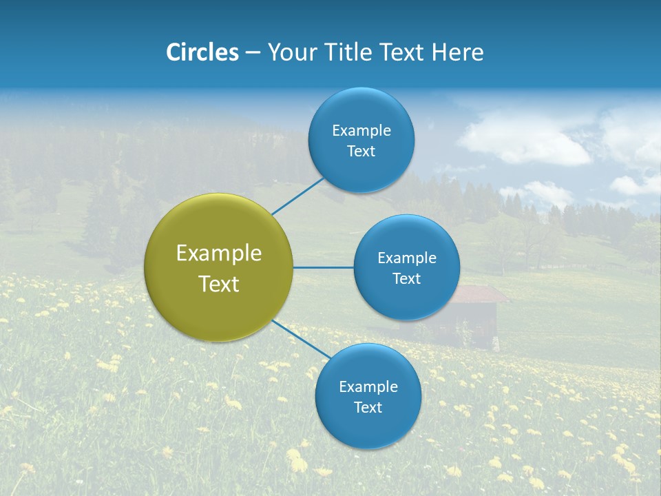 Countryside Nature Hike PowerPoint Template