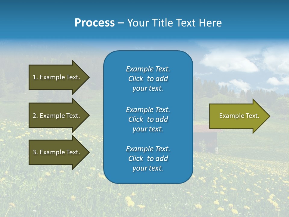 Countryside Nature Hike PowerPoint Template