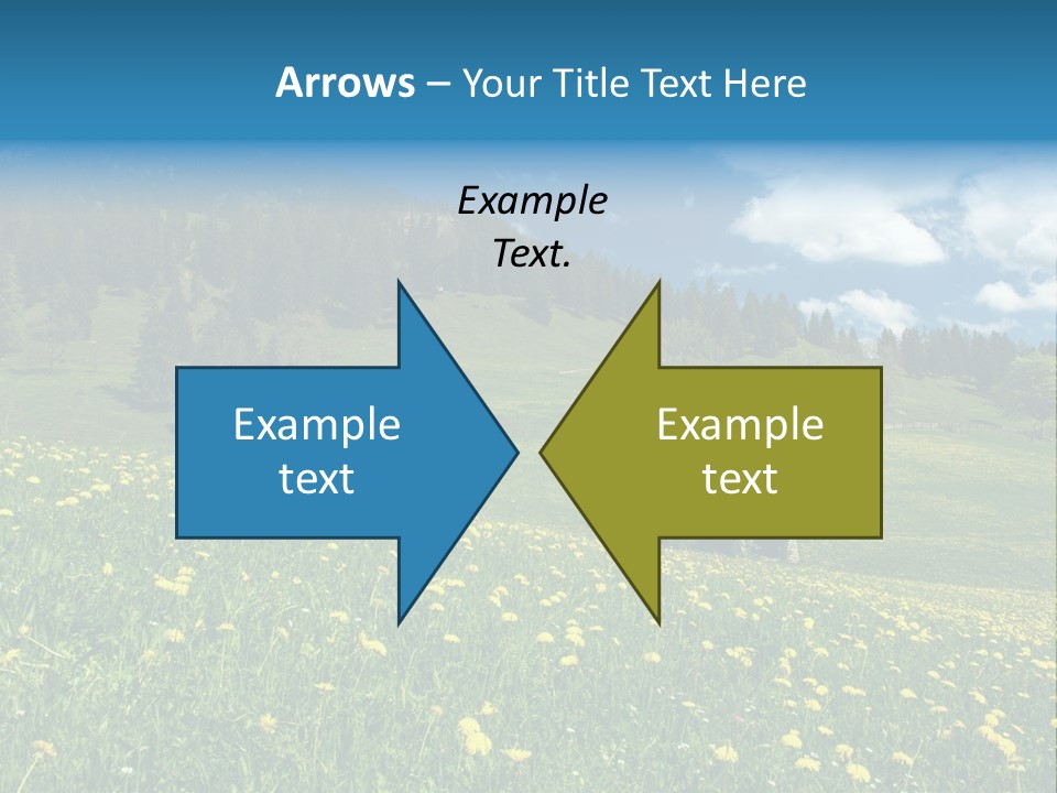 Countryside Nature Hike PowerPoint Template
