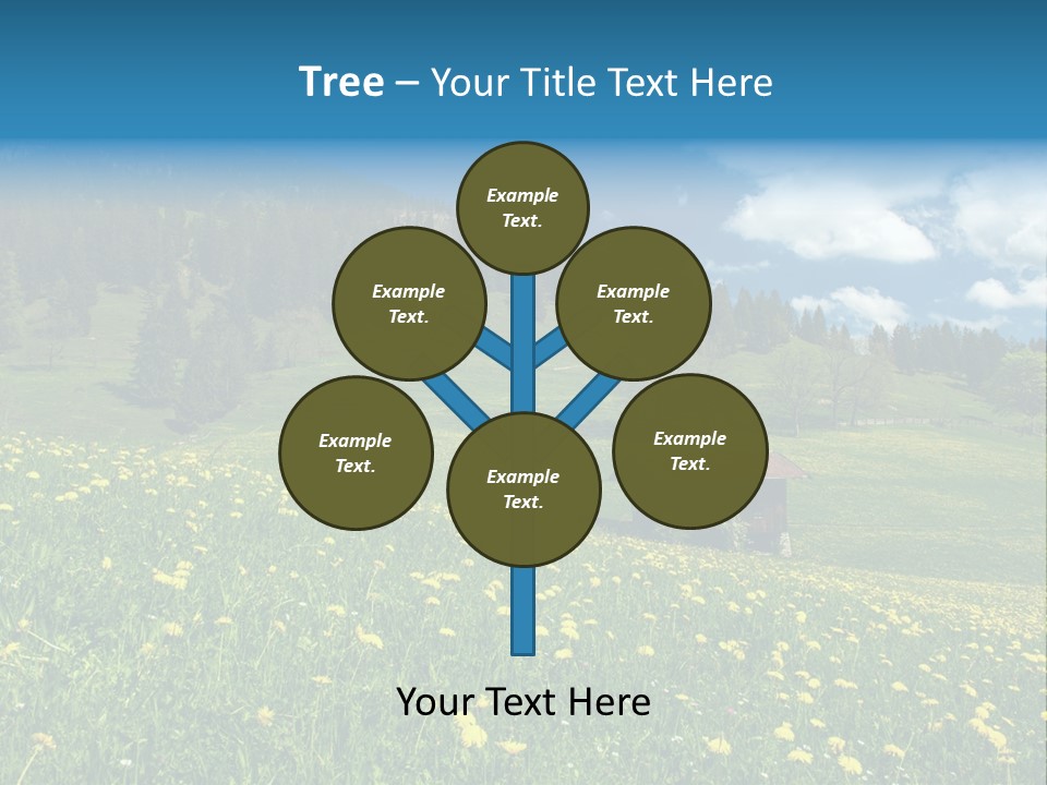 Countryside Nature Hike PowerPoint Template