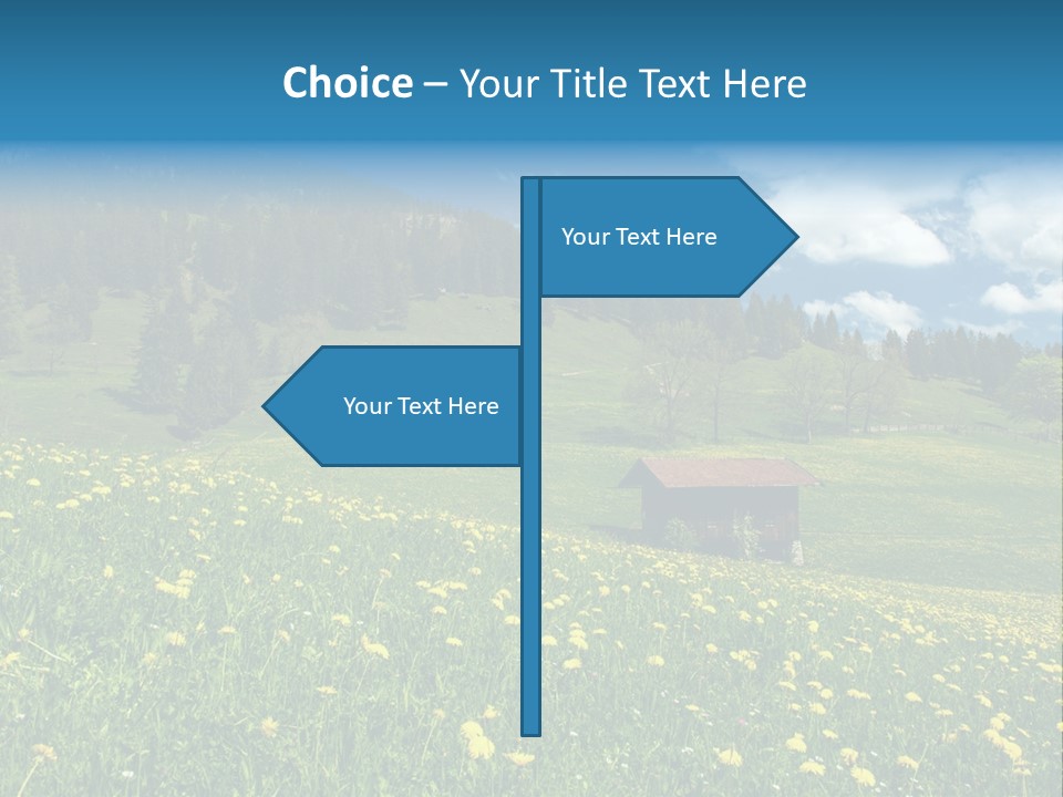 Countryside Nature Hike PowerPoint Template