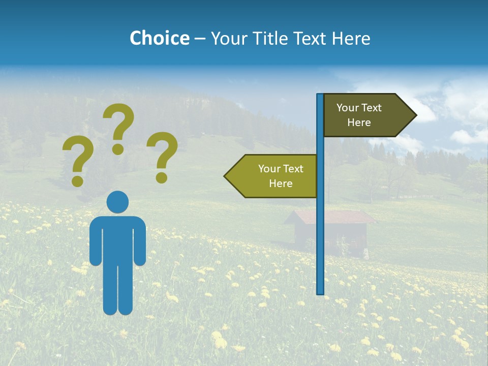 Countryside Nature Hike PowerPoint Template