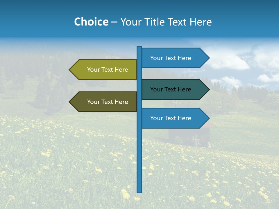 Countryside Nature Hike PowerPoint Template
