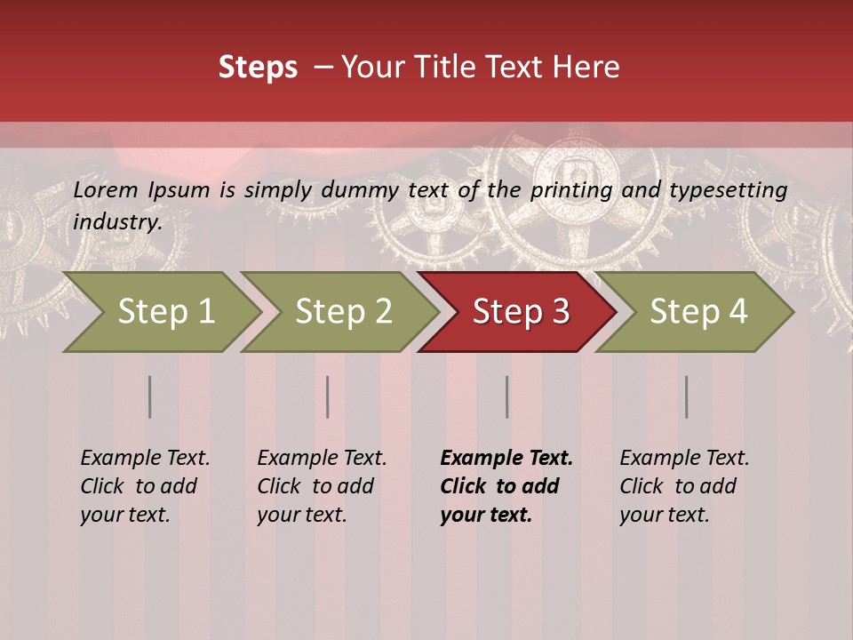 Fastening Mechanism Engineering PowerPoint Template