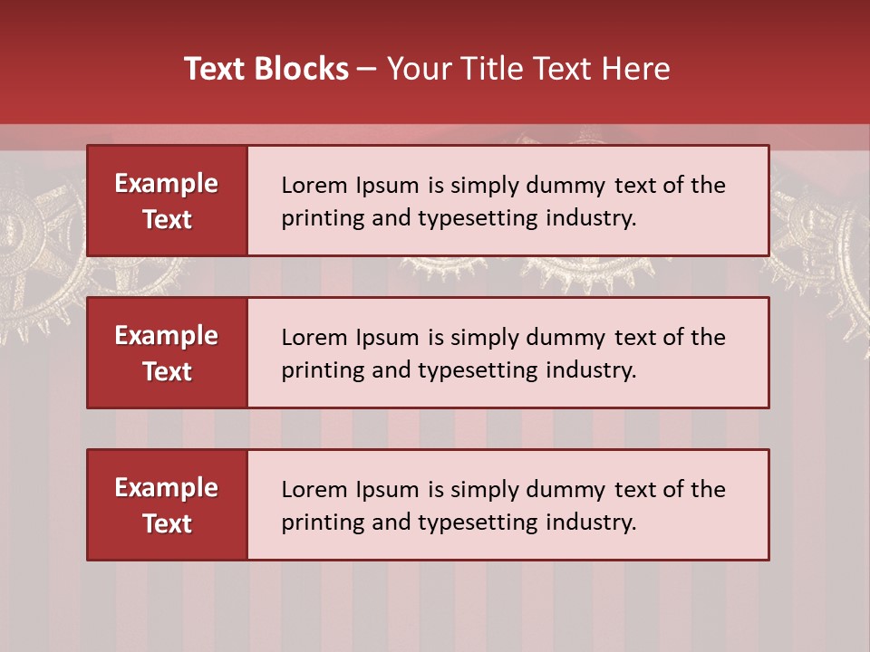 Fastening Mechanism Engineering PowerPoint Template