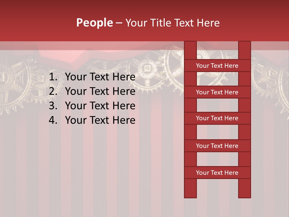 Fastening Mechanism Engineering PowerPoint Template