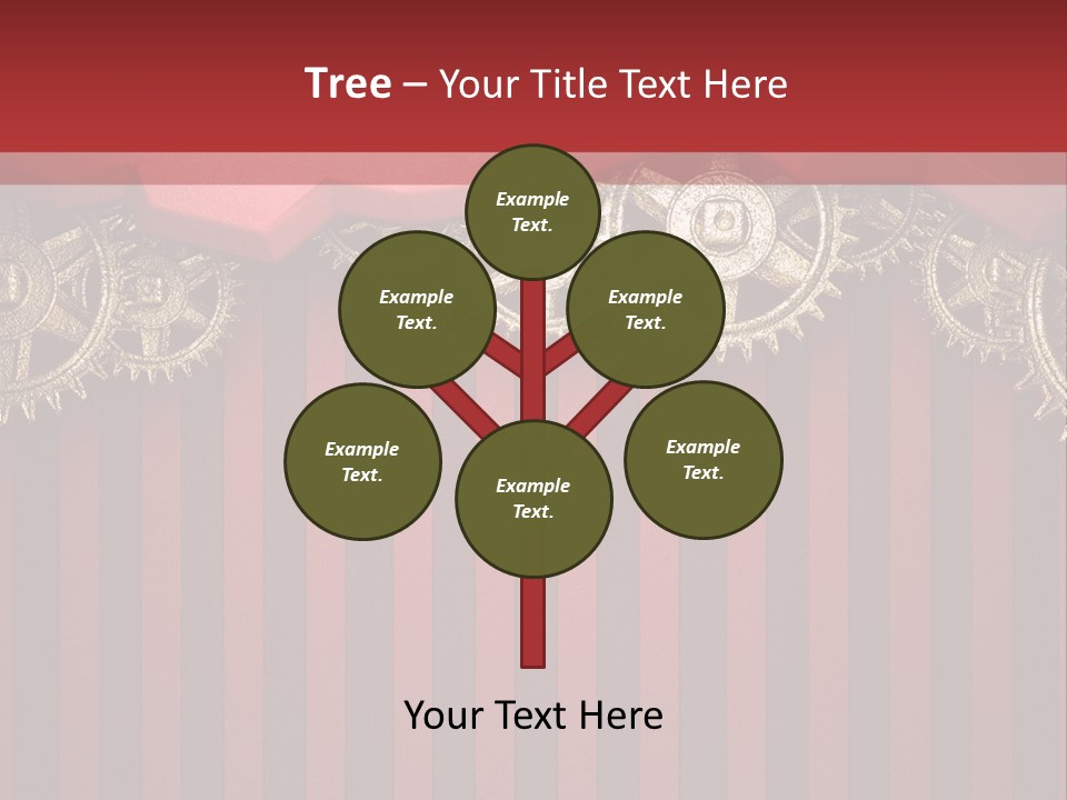 Fastening Mechanism Engineering PowerPoint Template