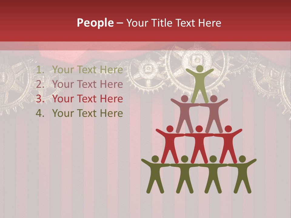 Fastening Mechanism Engineering PowerPoint Template