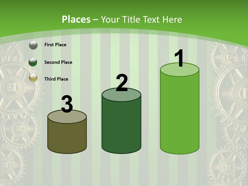 Industrial Mechanic Cogwheel PowerPoint Template