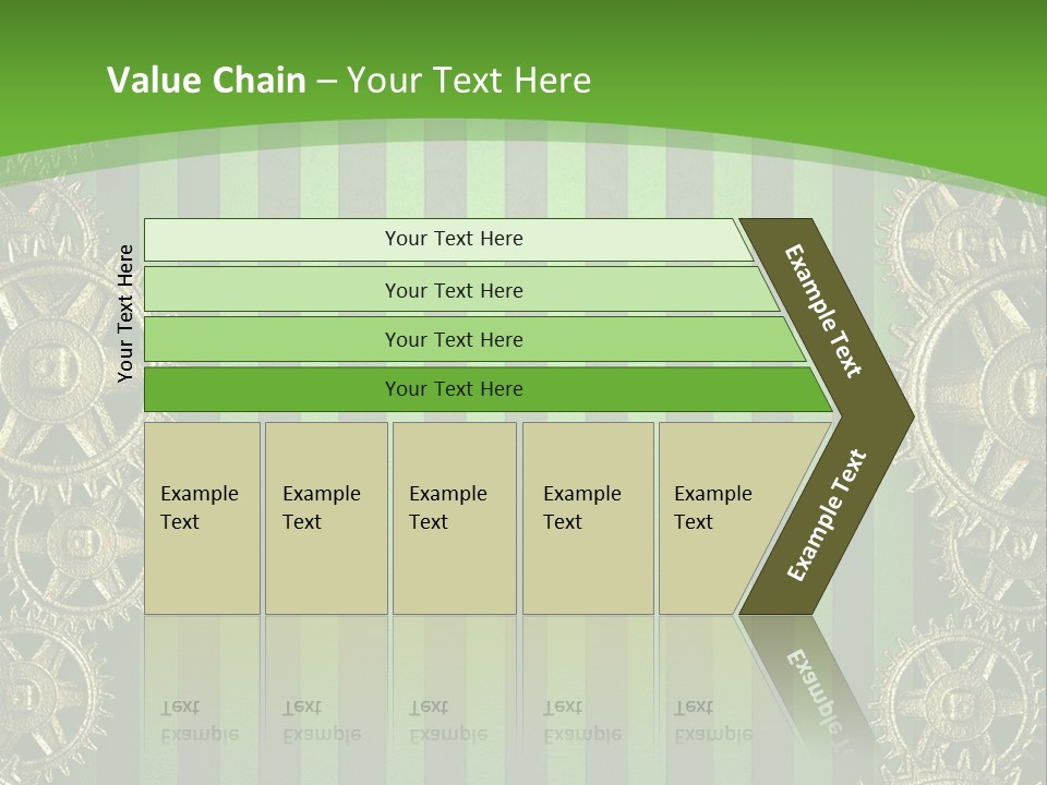 Industrial Mechanic Cogwheel PowerPoint Template