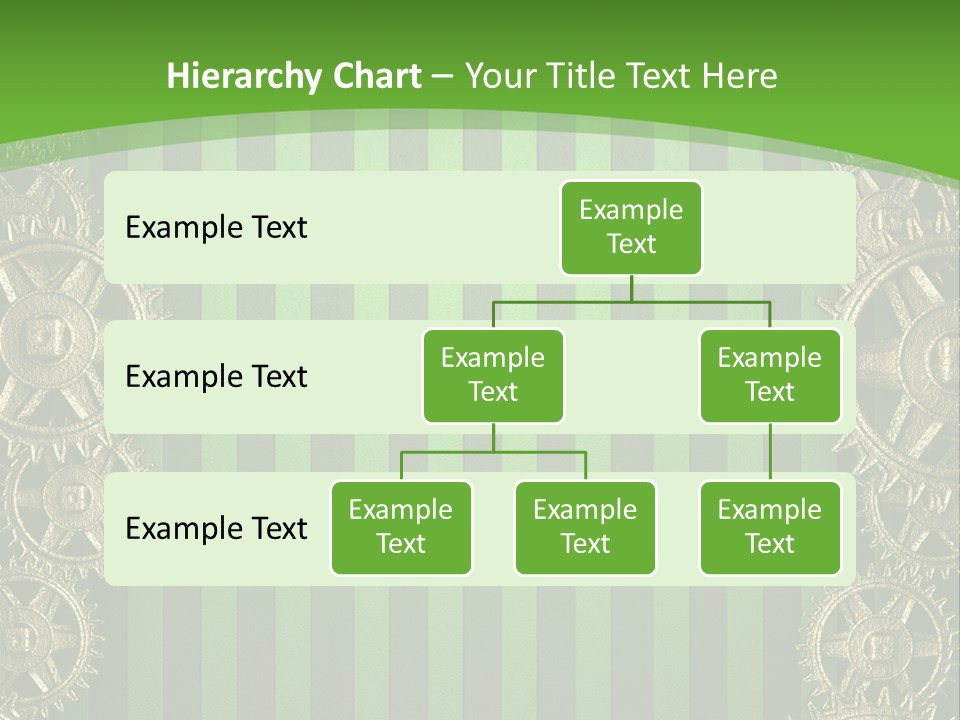 Industrial Mechanic Cogwheel PowerPoint Template