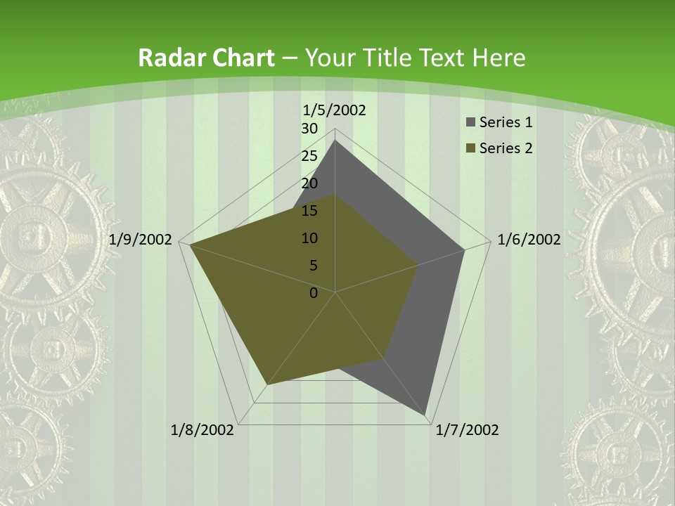 Industrial Mechanic Cogwheel PowerPoint Template