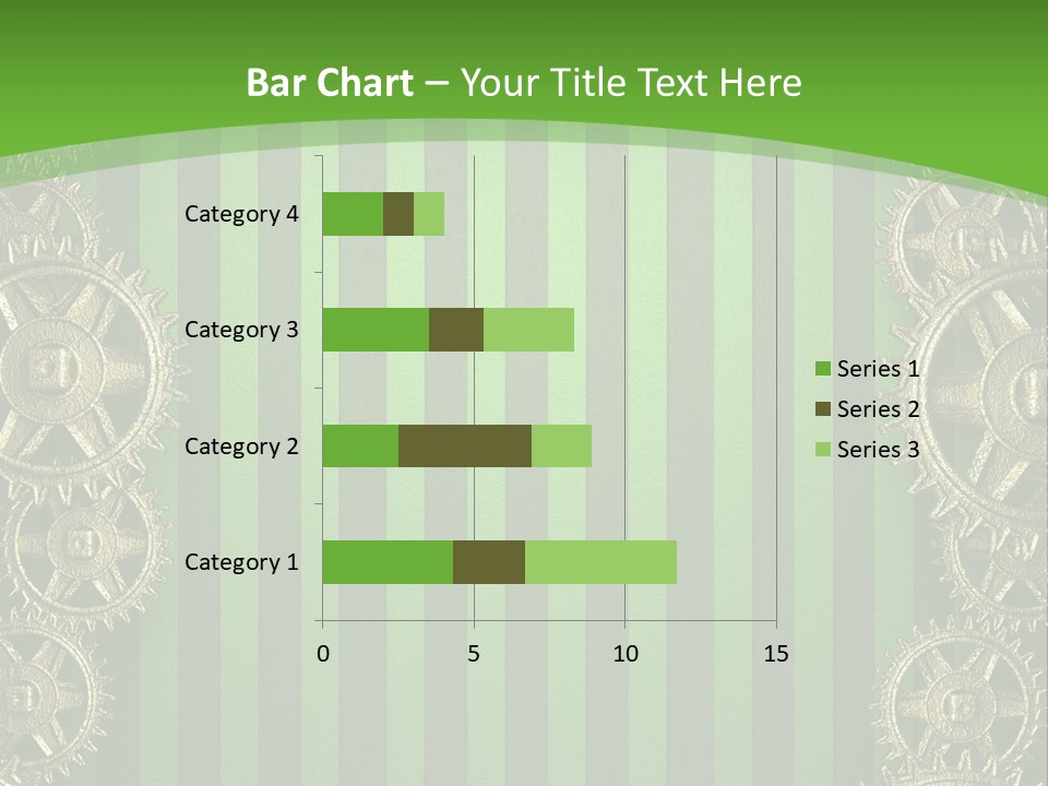 Industrial Mechanic Cogwheel PowerPoint Template