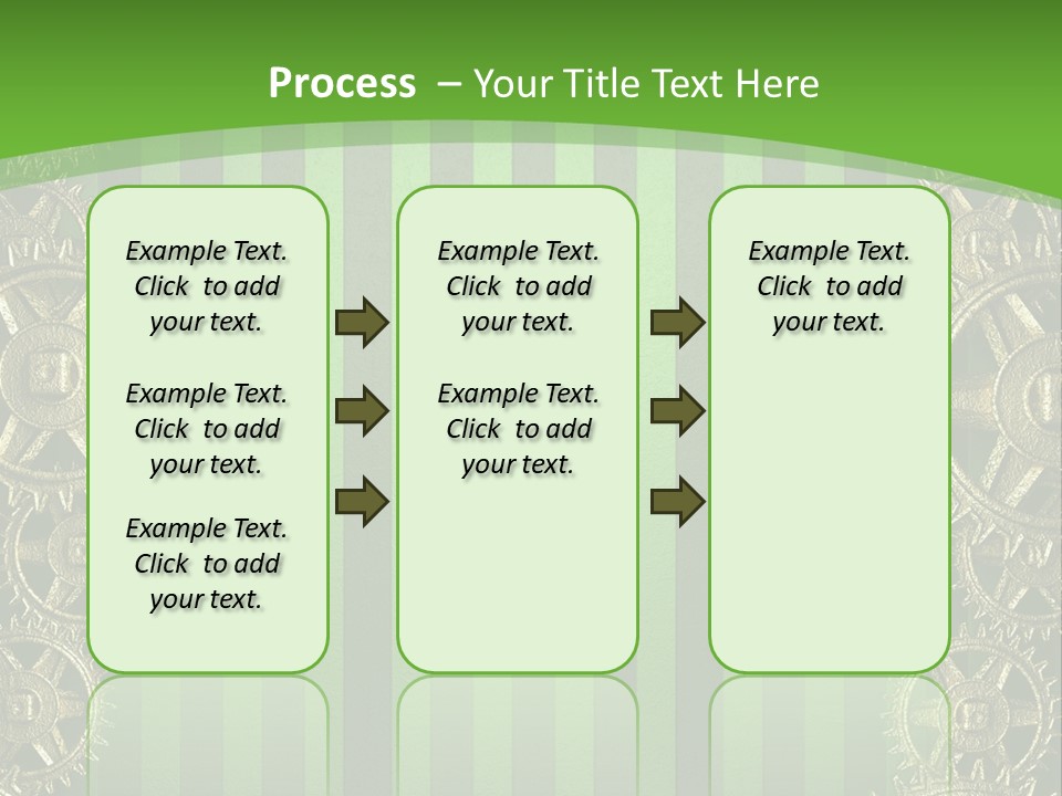 Industrial Mechanic Cogwheel PowerPoint Template