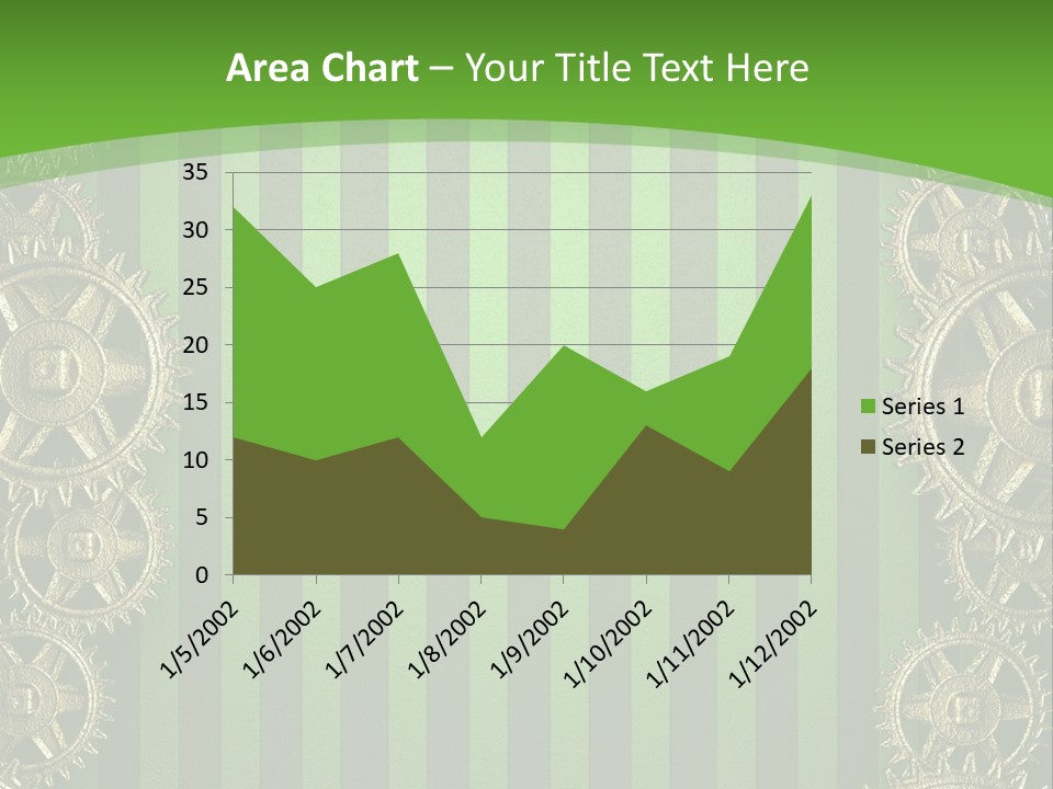 Industrial Mechanic Cogwheel PowerPoint Template