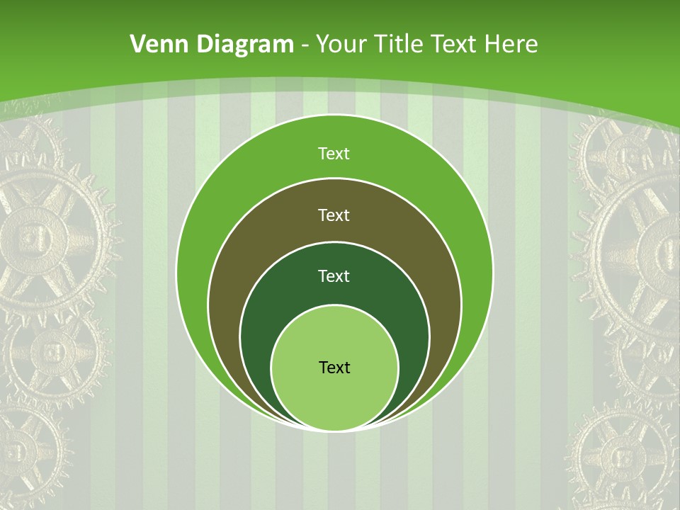 Industrial Mechanic Cogwheel PowerPoint Template