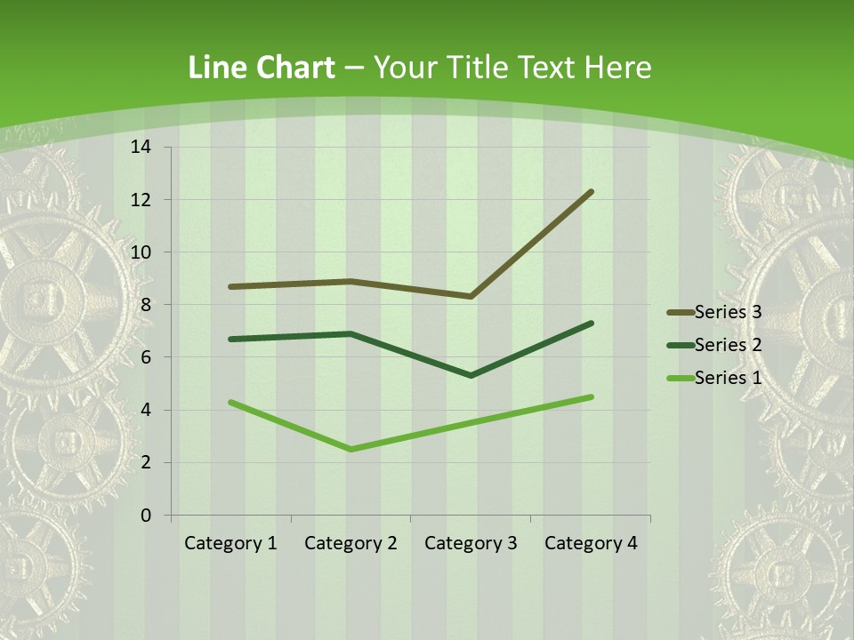 Industrial Mechanic Cogwheel PowerPoint Template