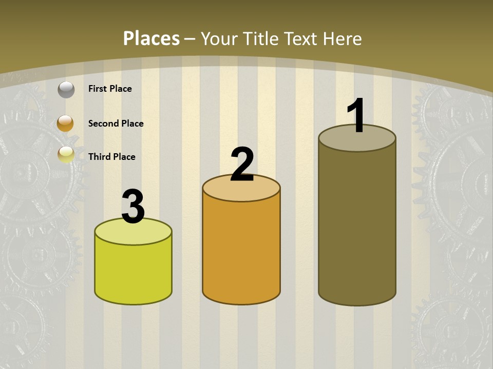 Alloy Cog Mechanism PowerPoint Template