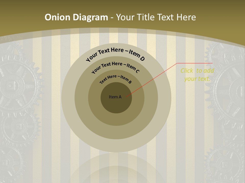 Alloy Cog Mechanism PowerPoint Template