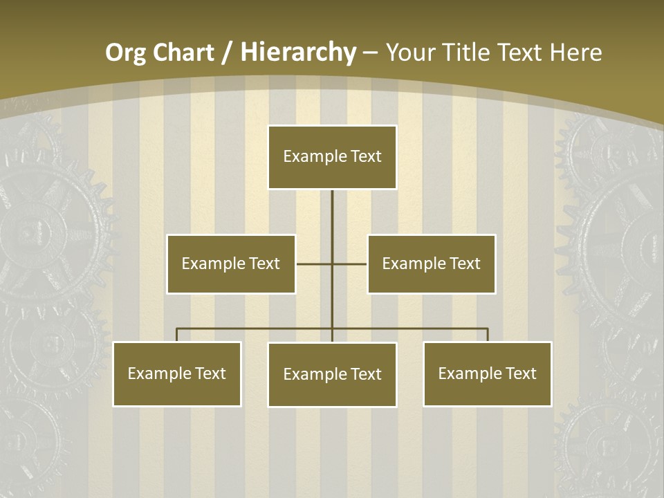 Alloy Cog Mechanism PowerPoint Template