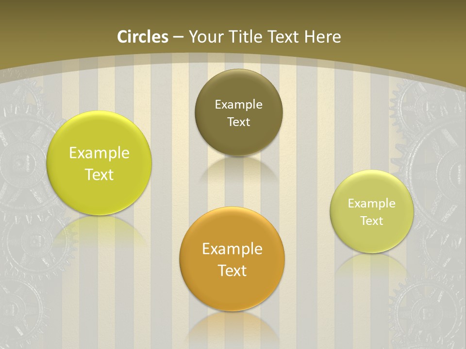 Alloy Cog Mechanism PowerPoint Template