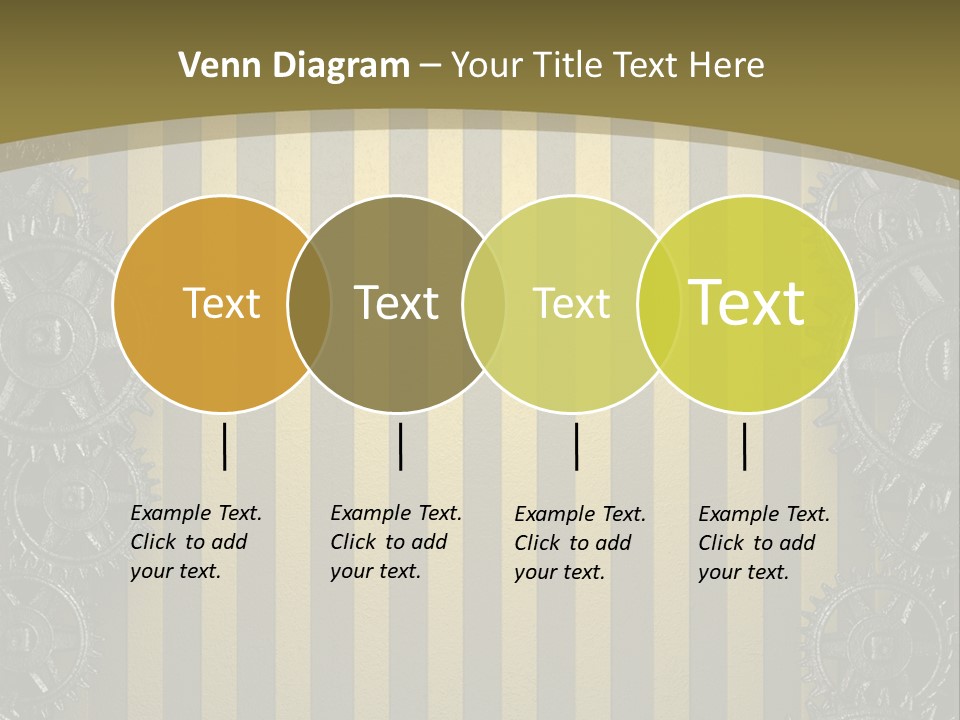 Alloy Cog Mechanism PowerPoint Template