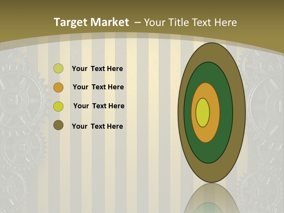 Alloy Cog Mechanism PowerPoint Template