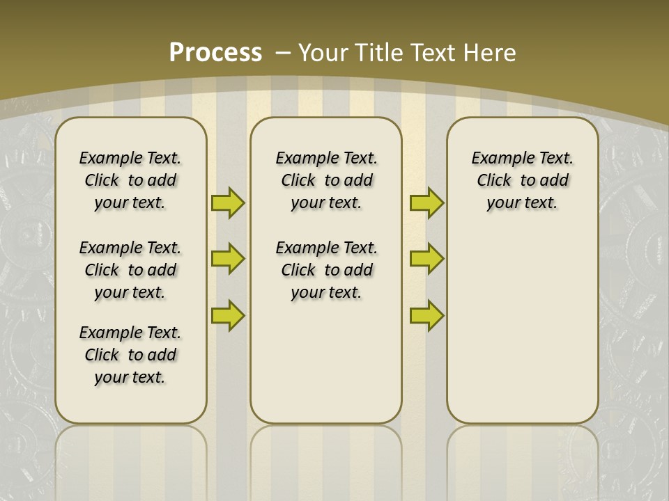 Alloy Cog Mechanism PowerPoint Template