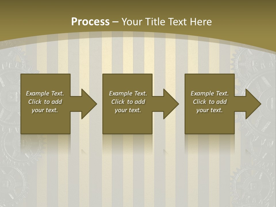 Alloy Cog Mechanism PowerPoint Template