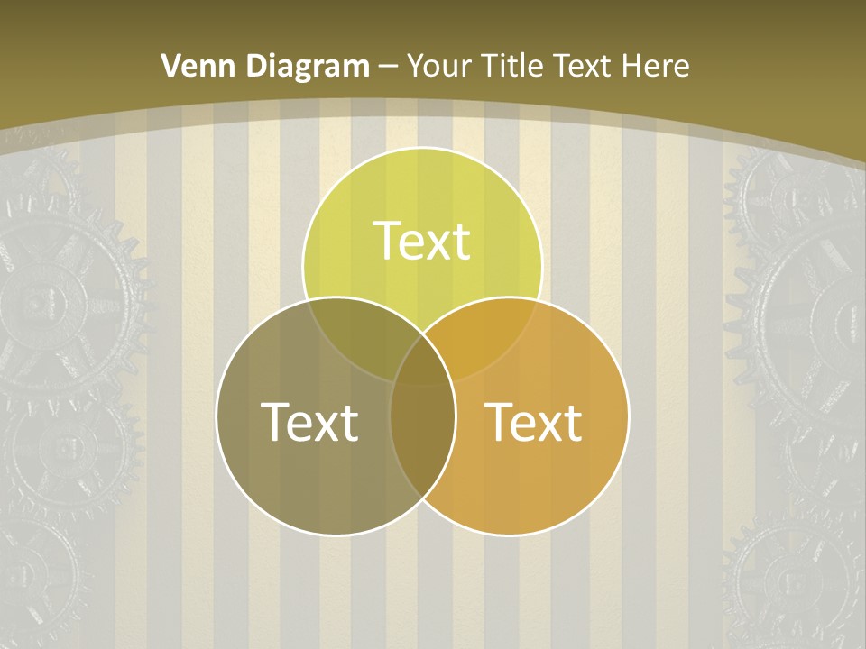 Alloy Cog Mechanism PowerPoint Template