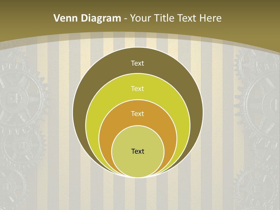 Alloy Cog Mechanism PowerPoint Template