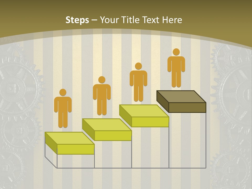 Alloy Cog Mechanism PowerPoint Template