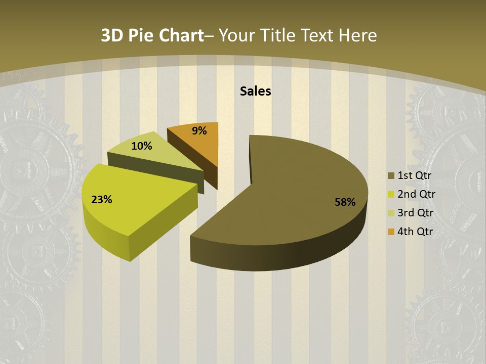Alloy Cog Mechanism PowerPoint Template