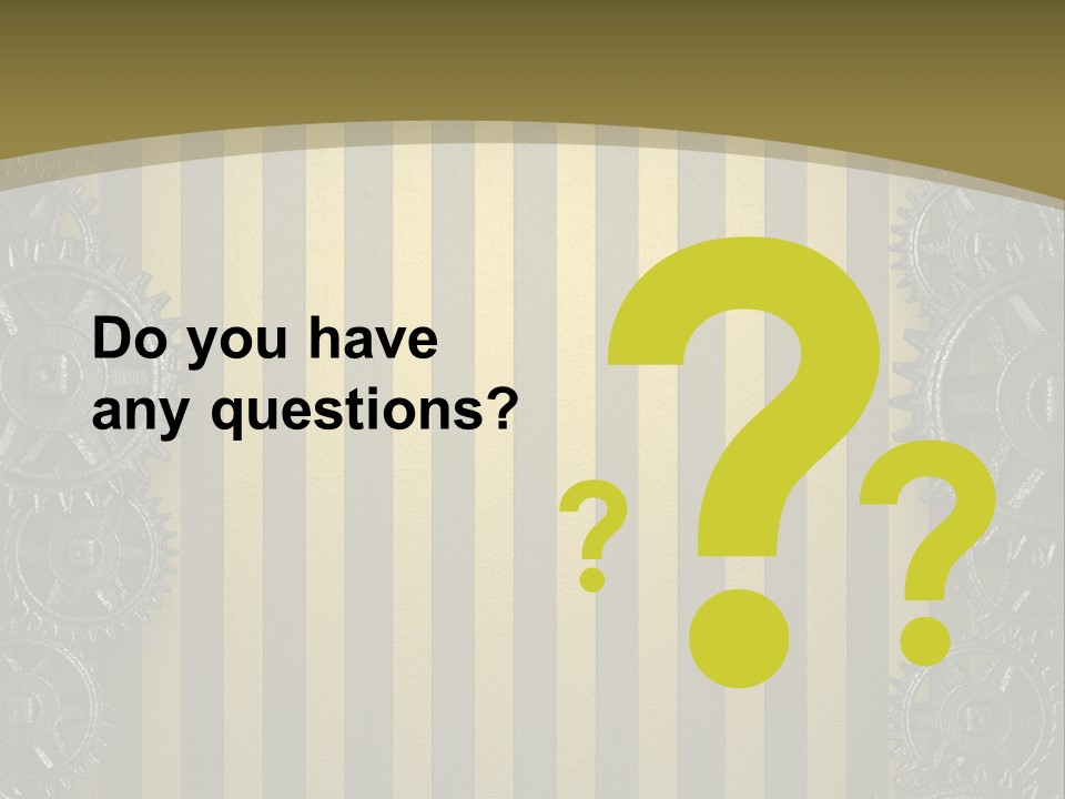 Alloy Cog Mechanism PowerPoint Template