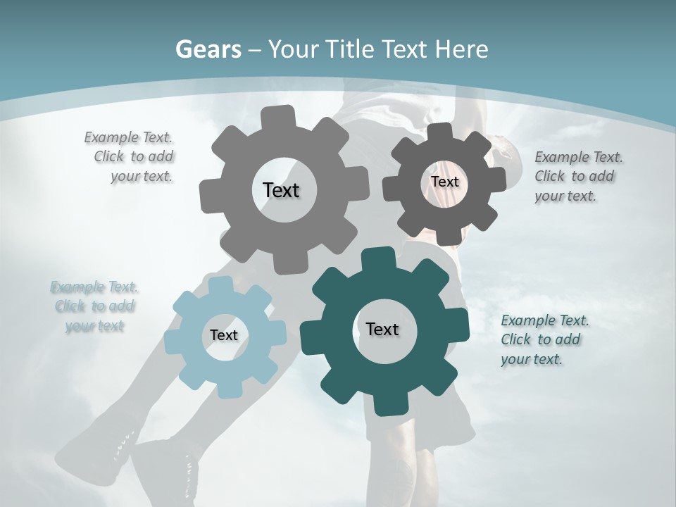 Score Male Background PowerPoint Template