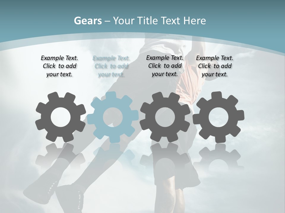 Score Male Background PowerPoint Template