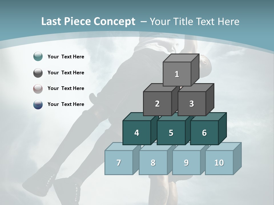 Score Male Background PowerPoint Template