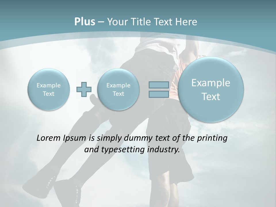 Score Male Background PowerPoint Template