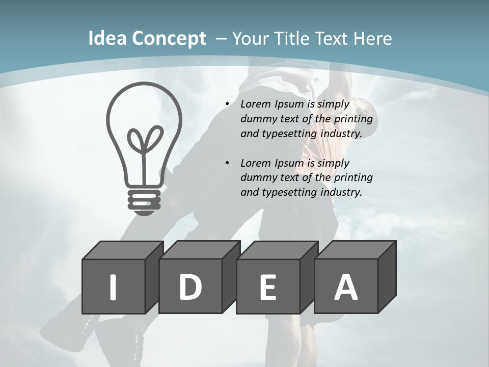 Score Male Background PowerPoint Template