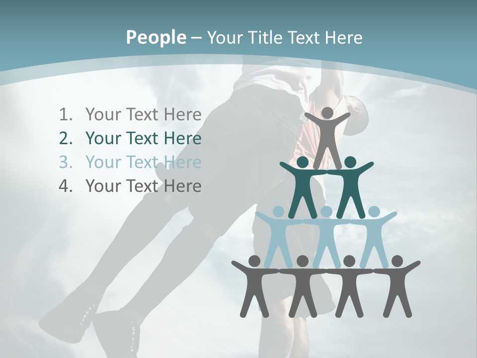 Score Male Background PowerPoint Template