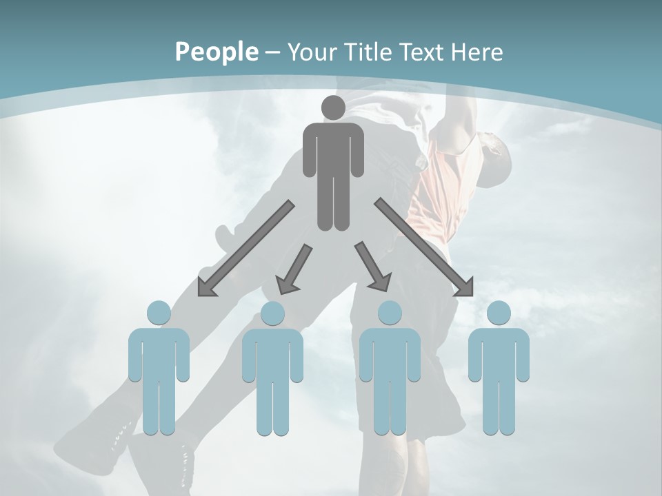 Score Male Background PowerPoint Template